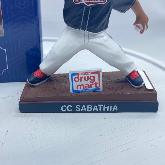 MLB CC Sabathia Cleveland Guardians Bobblehead Indians Drugmart 2024 NEW - Picture 3 of 9